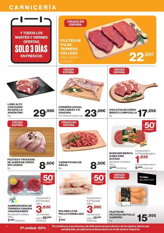 Catálogo de Supercor supermercado ofertas quincenales Canarias 27 de marzo al 9 de abril 2025 - Página 4