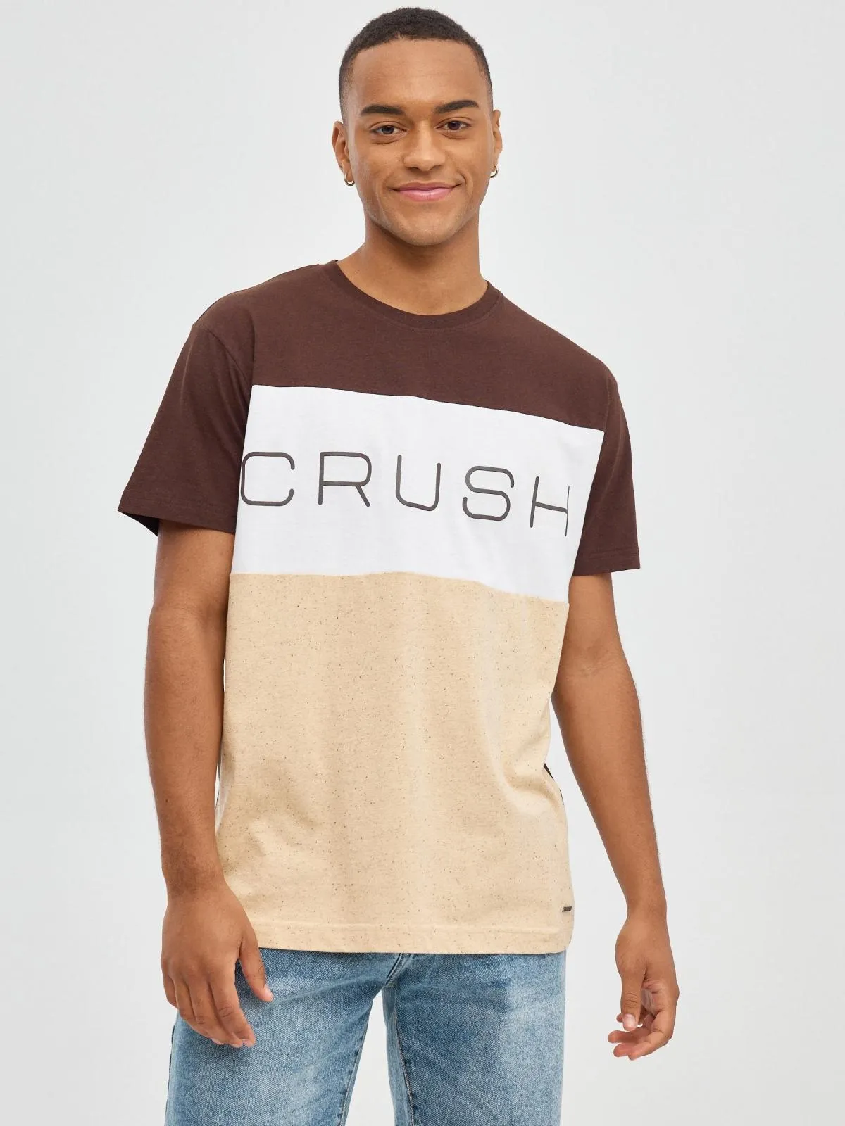 Camiseta color block Crush