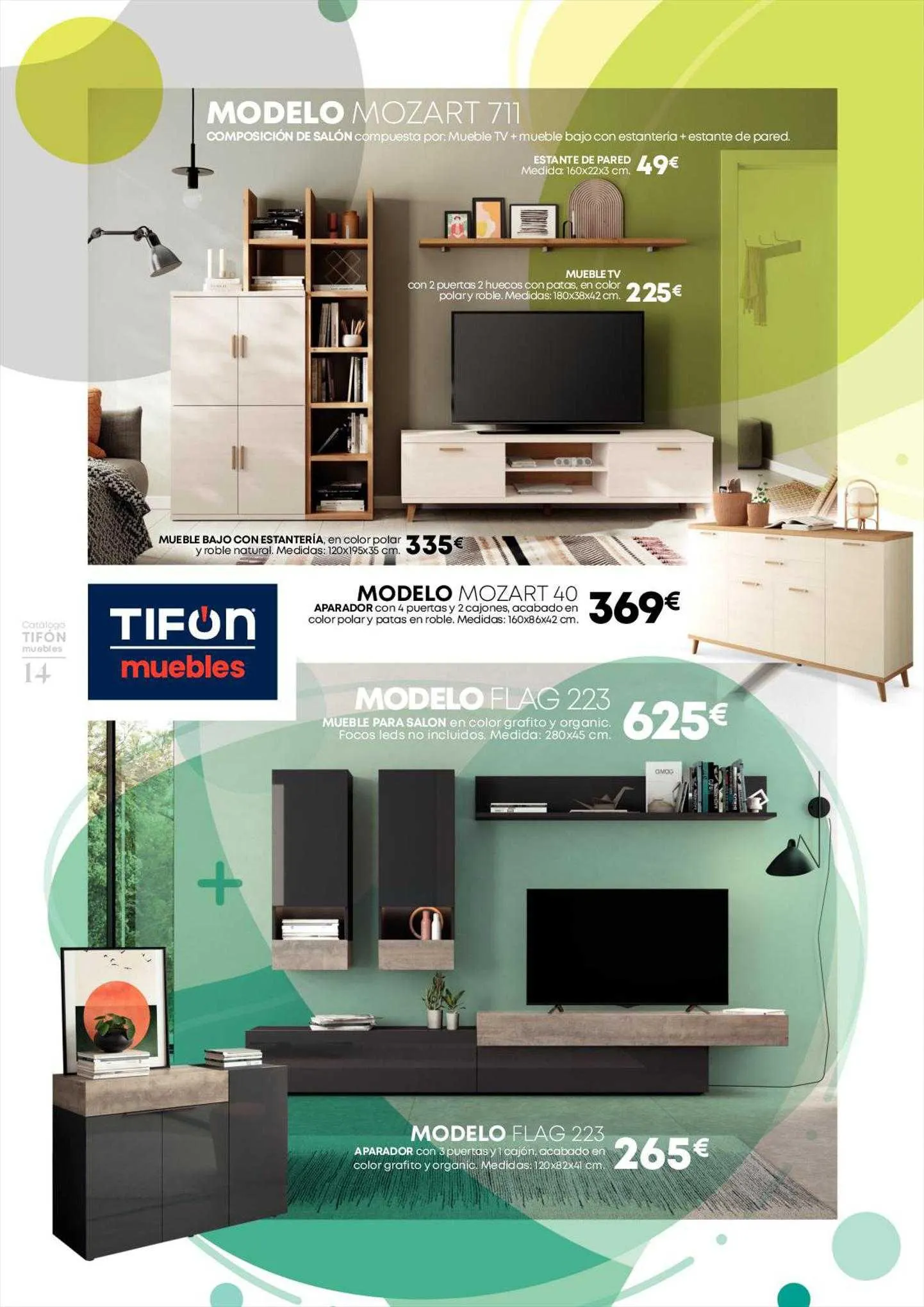 Catálogo de Tifon Hipermueble Folleto 25 de julio al 29 de febrero 2024 - Página 14