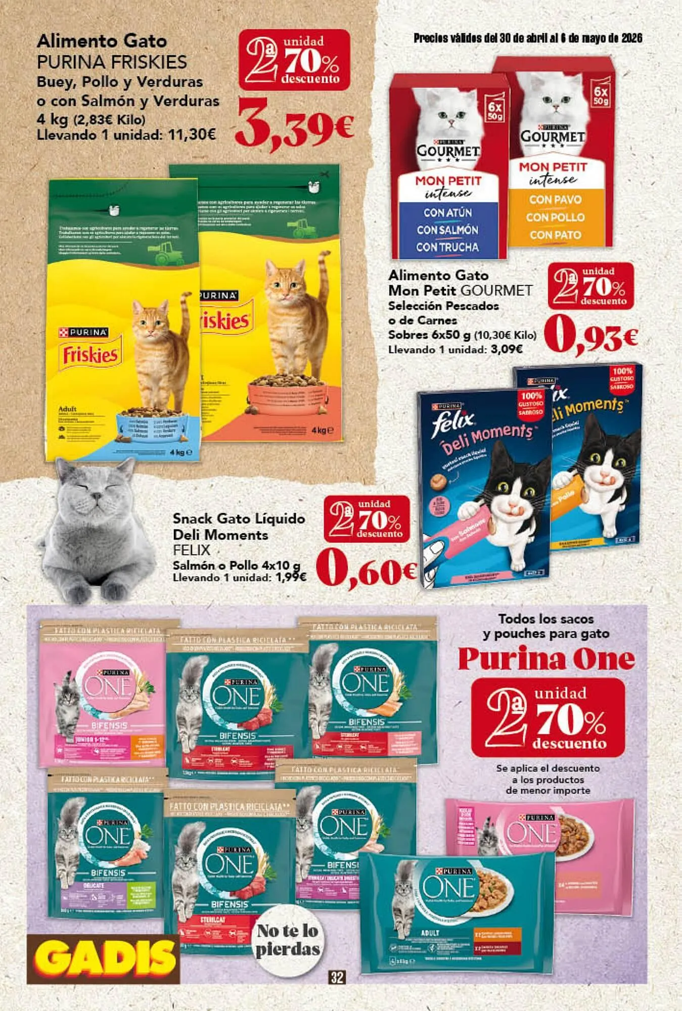 Catálogo de Folleto Gadis 30 de abril al 6 de mayo 2026 - Página 32
