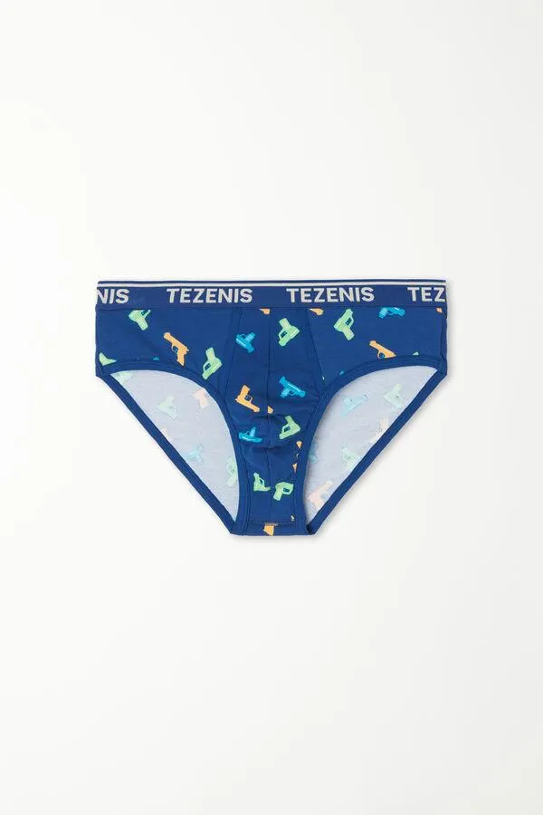 Calzoncillos de Algodón Estampados con Logo