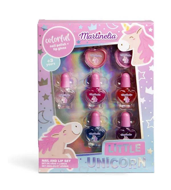 Little Unicorn Nail And Lip Set