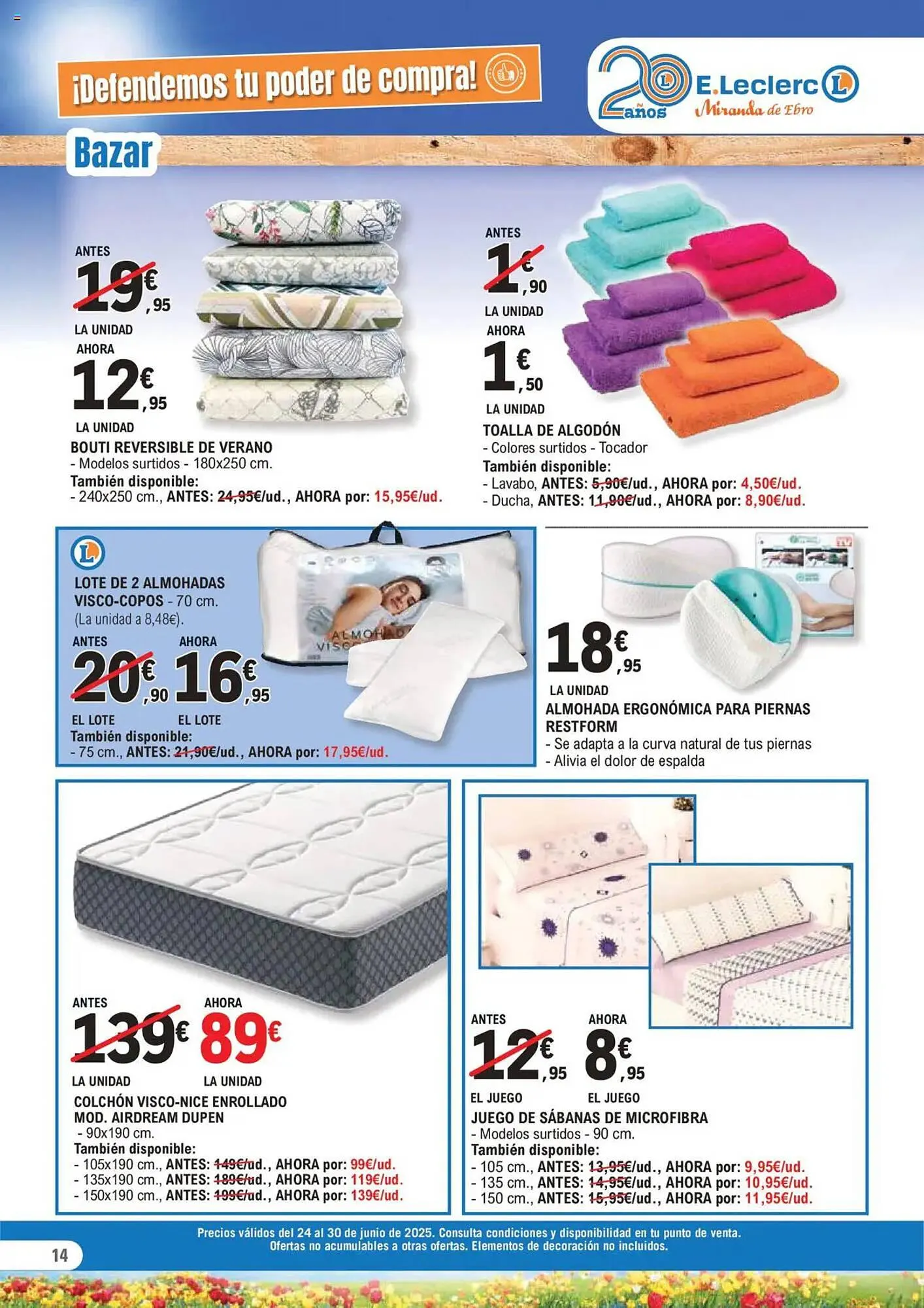 Catálogo de Folleto E.Leclerc 24 de junio al 30 de junio 2025 - Página 14