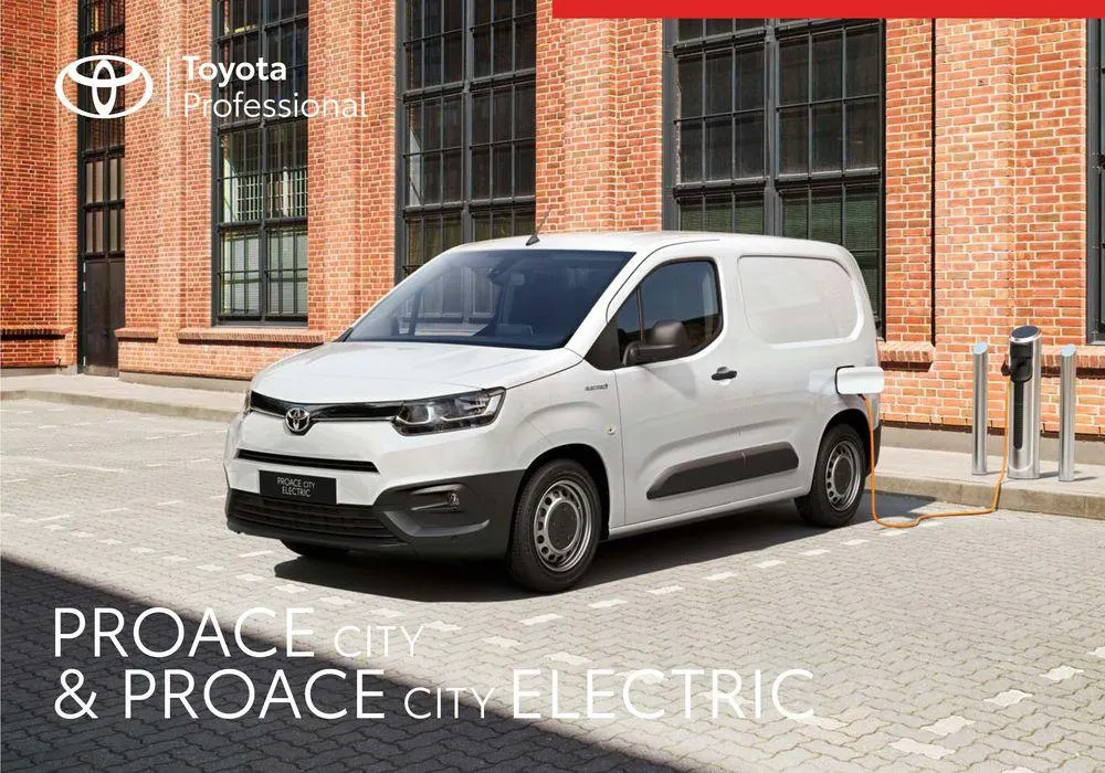 Catálogo de Catálogo del Toyota Proace City Electric 26 de junio al 26 de junio 2025 - Página 1