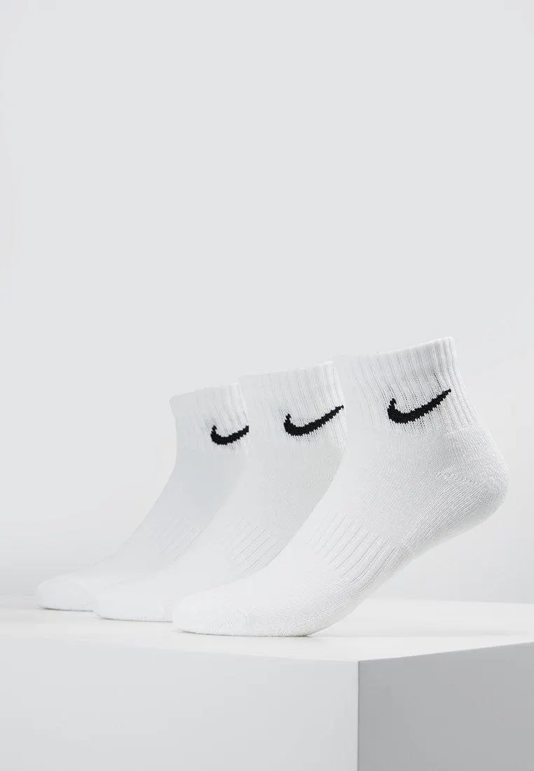 EVERYDAY CUSH 3 PACK UNISEX - Calcetines de deporte - white/black