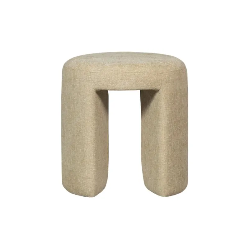 Taburete tapizado Charlie Natural