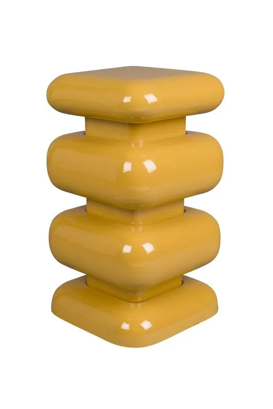 Taburete Stubby Ocre Amarillo