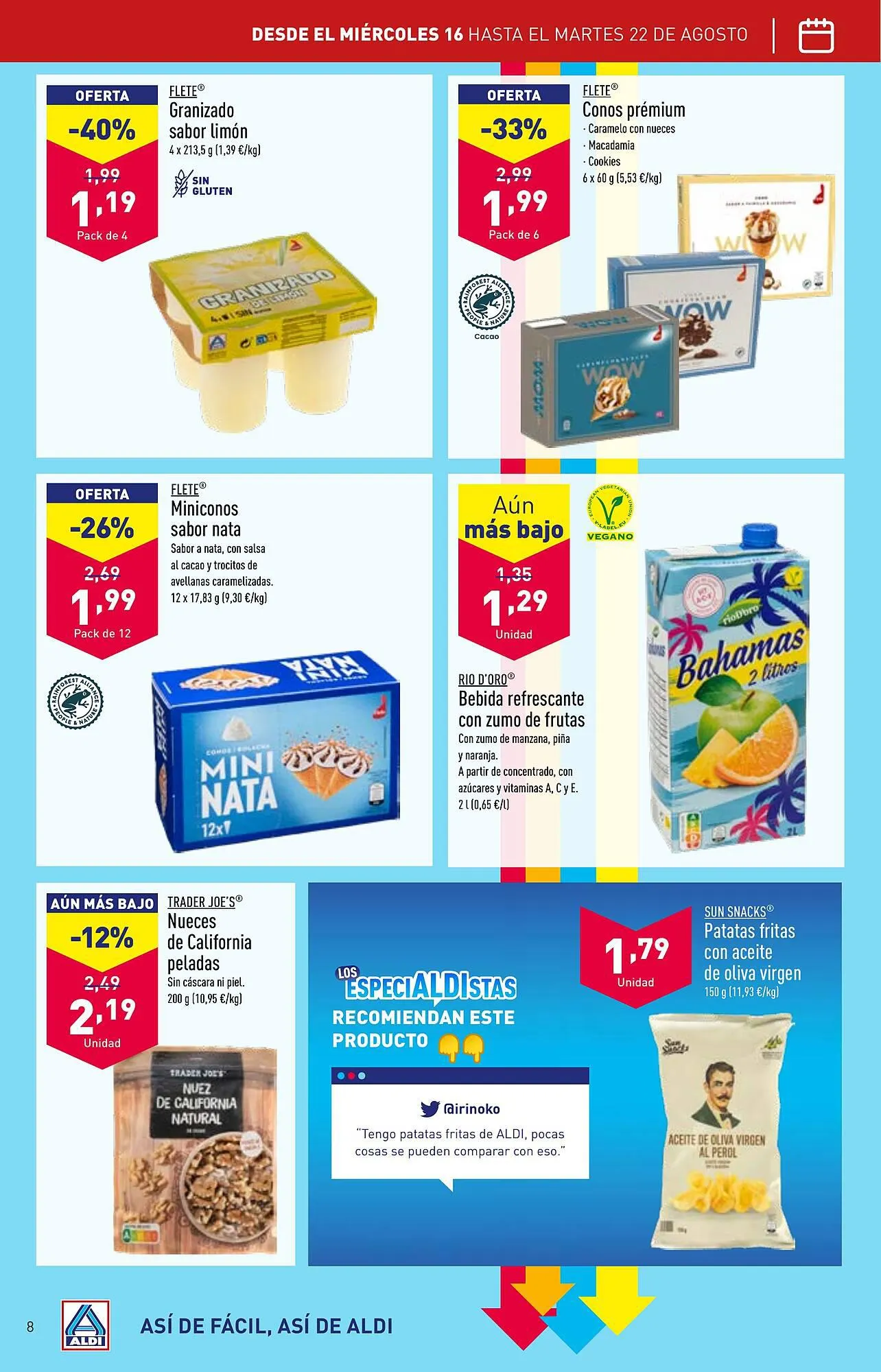 Catálogo de Folleto ALDI 16 de agosto al 22 de agosto 2023 - Página 8