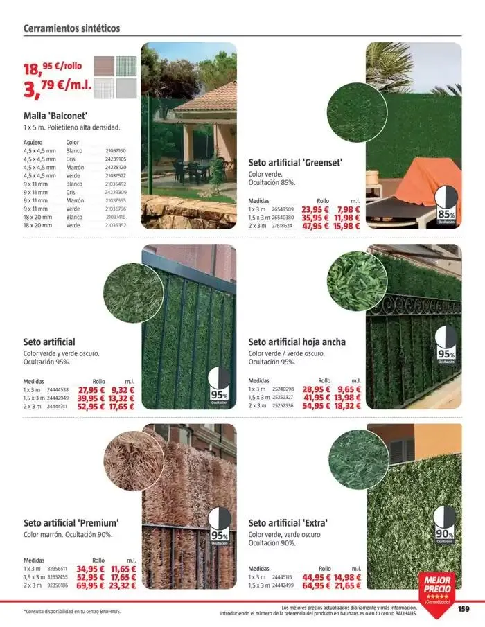Catálogo de Bauhaus Verano 1 de junio al 31 de agosto 2025 - Página 159