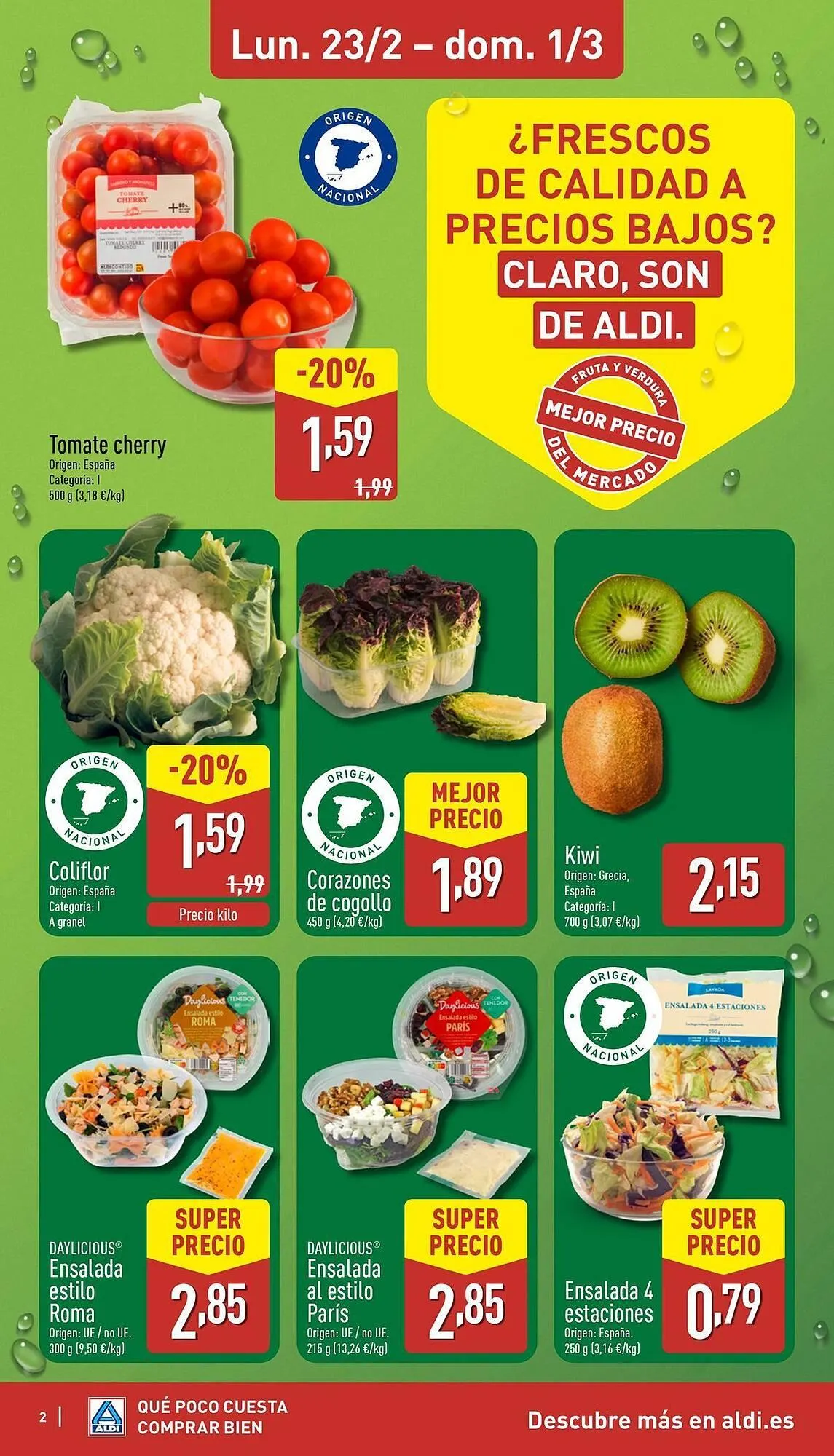 Catálogo de Folleto ALDI 23 de febrero al 1 de marzo 2026 - Página 2