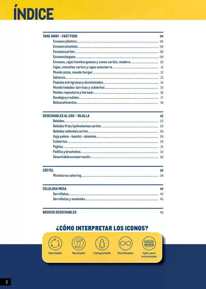Catálogo de Catalogo Desechables Take Away Centro 20 de mayo al 1 de junio 2025 - Página 2