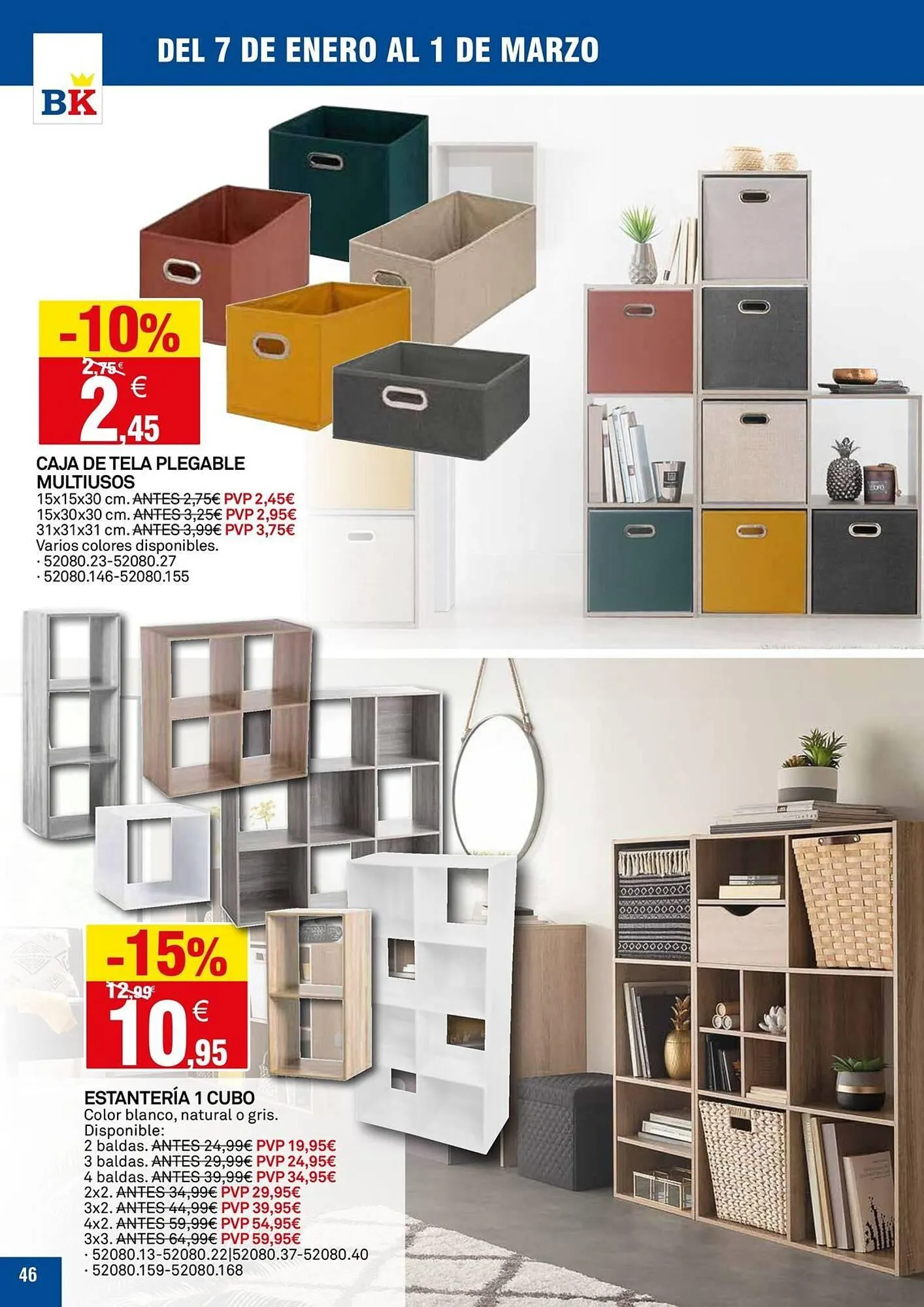 Catálogo de Catálogo Bricoking 7 de enero al 1 de marzo 2026 - Página 46