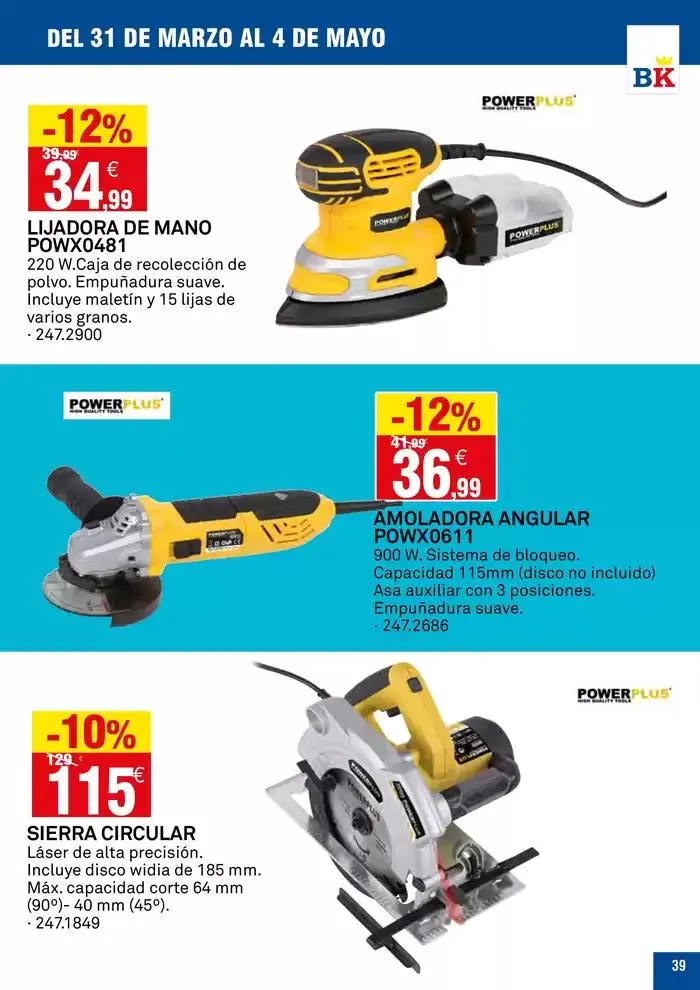 Catálogo de Válido del 31 de marzo al 4 de mayo 31 de marzo al 4 de mayo 2025 - Página 39