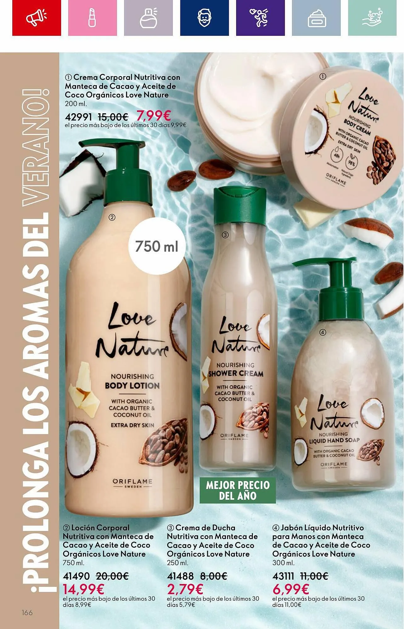 Catálogo de Folleto Oriflame 30 de agosto al 19 de septiembre 2023 - Página 166