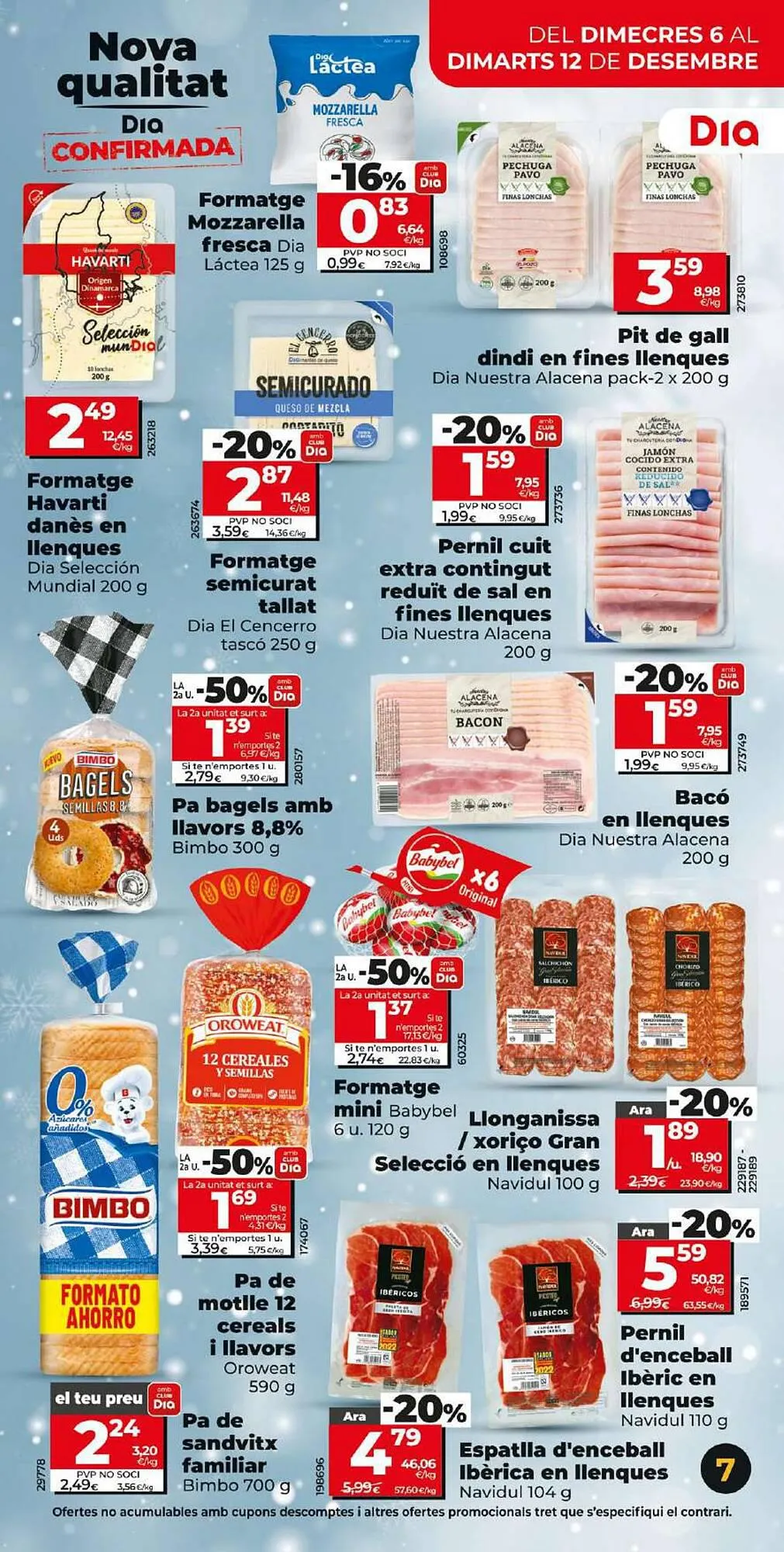Catálogo de Folleto Dia 6 de diciembre al 12 de diciembre 2023 - Página 7