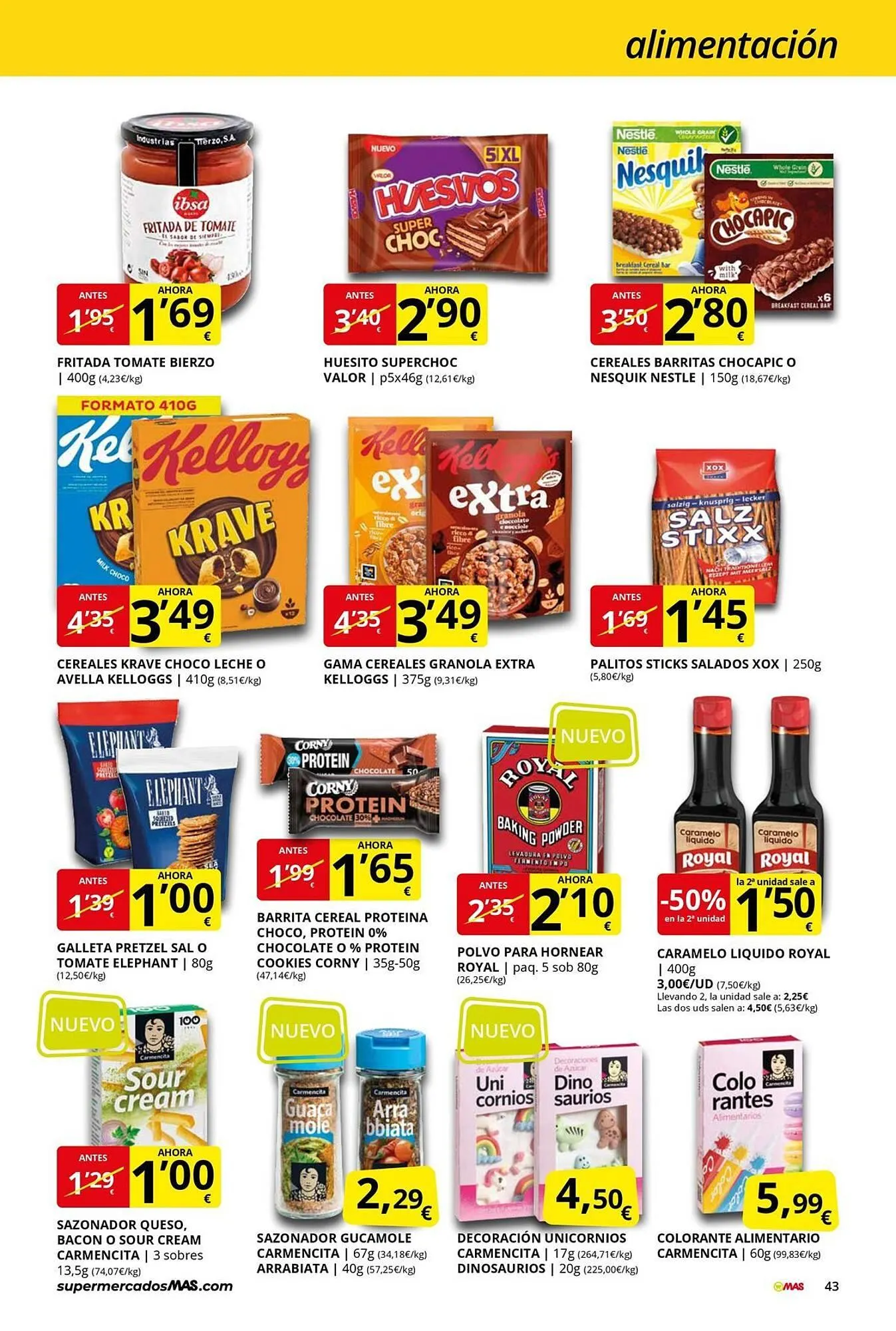 Catálogo de Folleto Supermercados MAS 31 de octubre al 30 de noviembre 2025 - Página 43