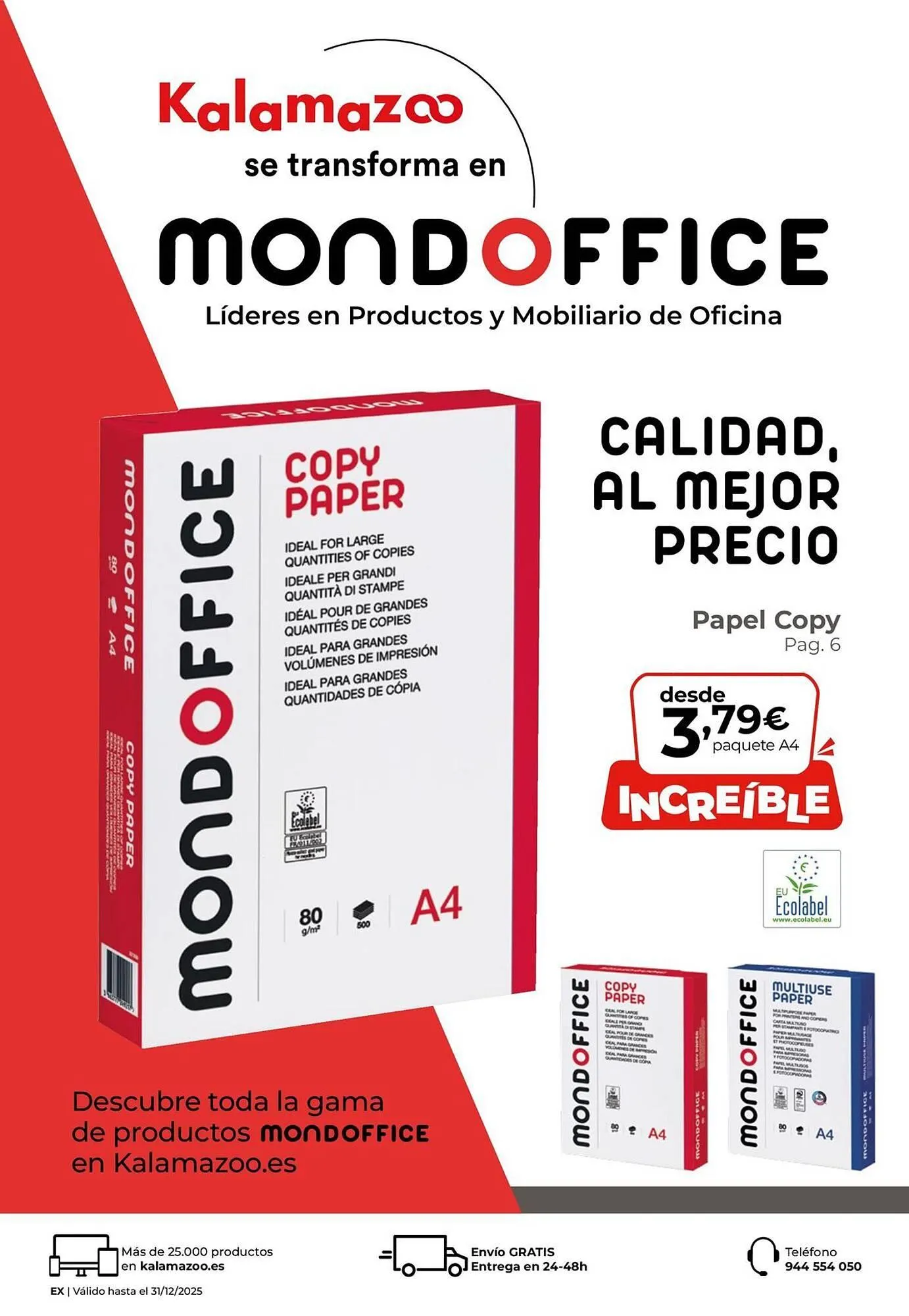 Catálogo de Folleto Staples Kalamazoo 23 de septiembre al 31 de diciembre 2025 - Página 1