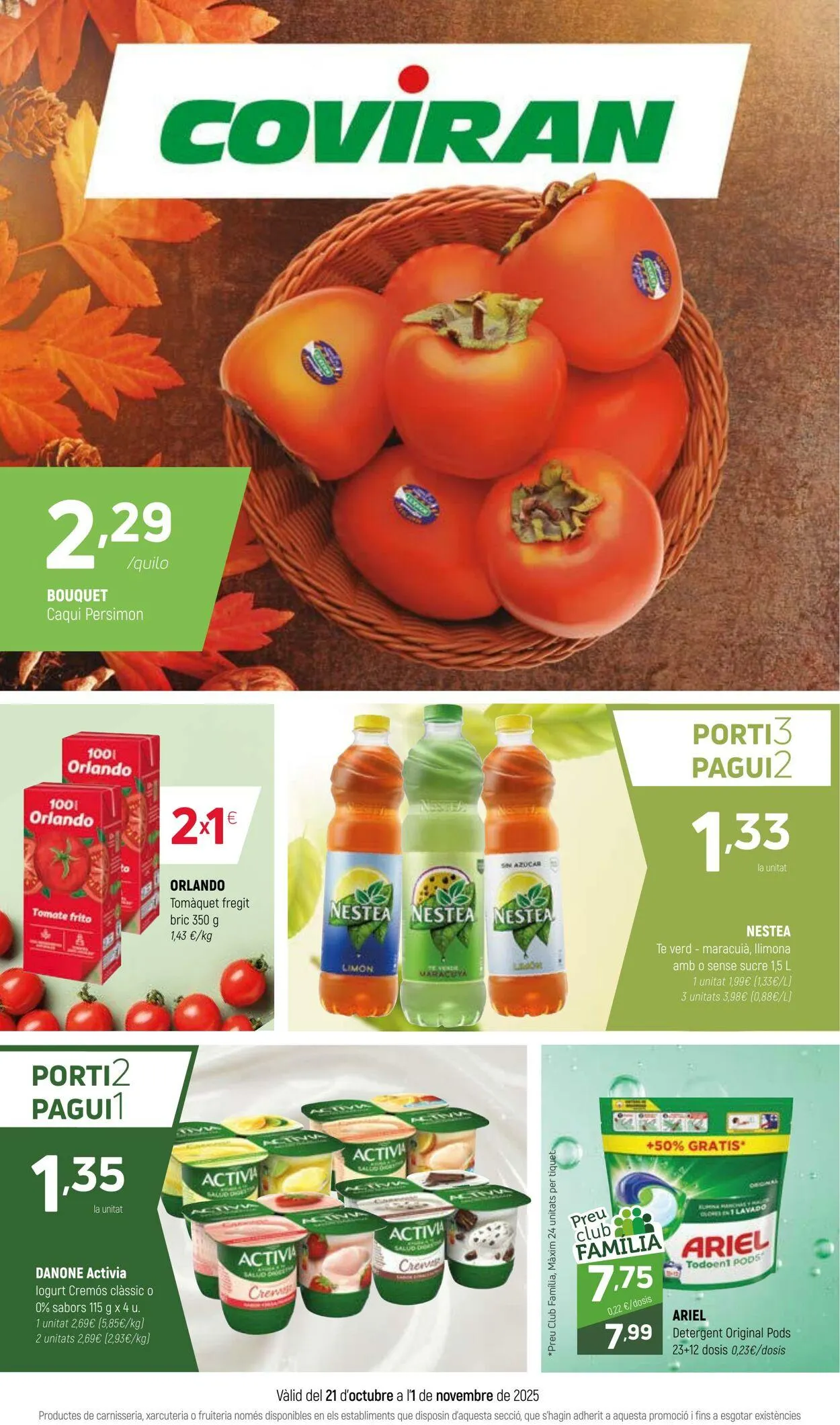 Catálogo de Coviran Oferta actual 21 de octubre al 3 de noviembre 2025 - Página 1