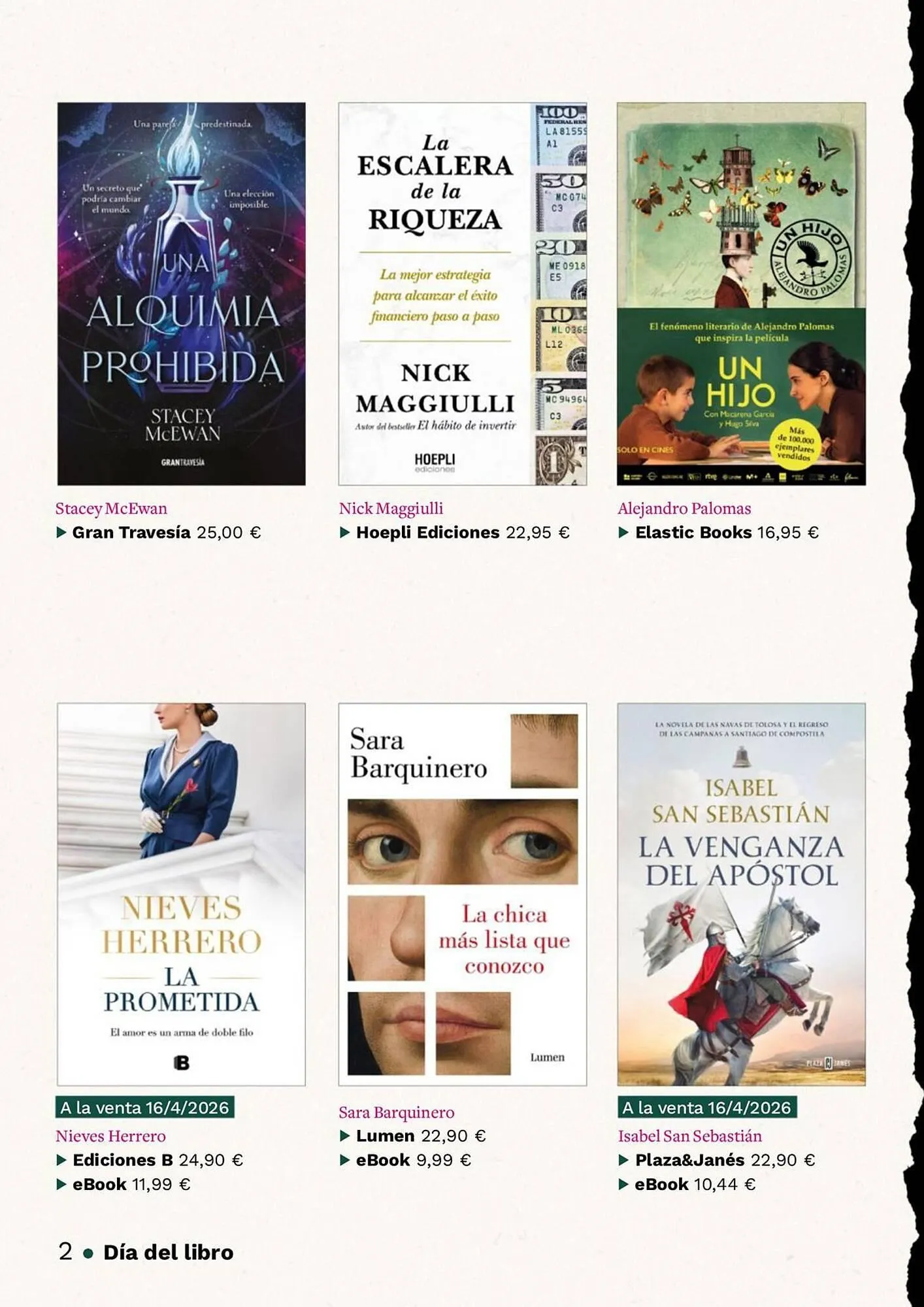 Catálogo de Catálogo Casa del Libro 1 de abril al 22 de abril 2026 - Página 2
