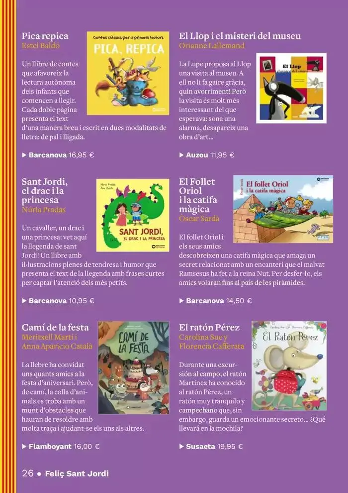 Catálogo de Sant Jordi 2025 8 de abril al 22 de abril 2025 - Página 26