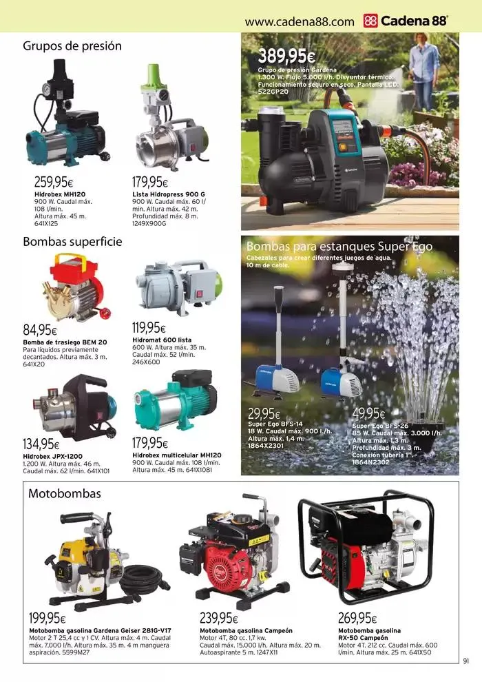 Catálogo de Transforma tu jardín y terraza 1 de enero al 31 de diciembre 2025 - Página 91