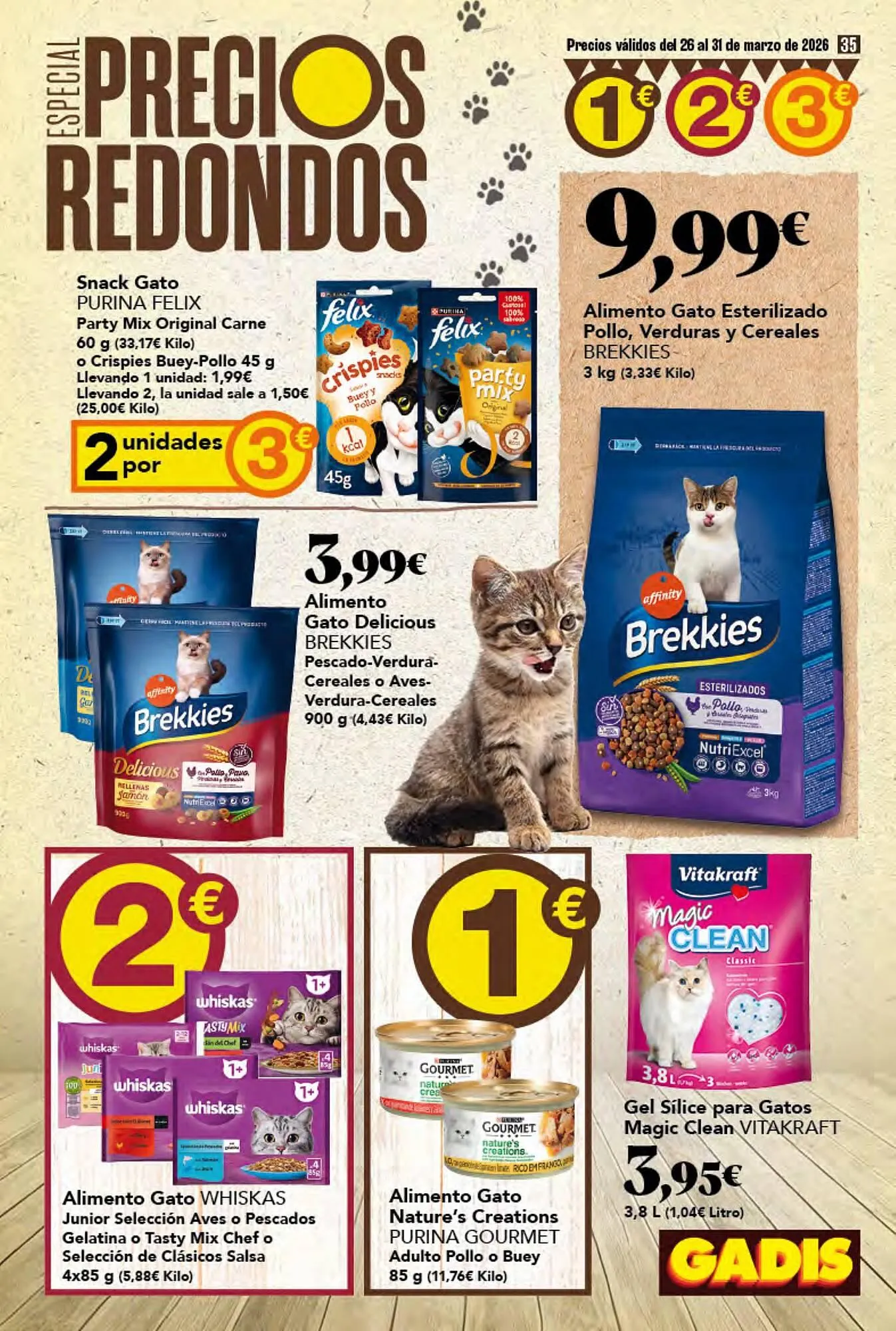 Catálogo de Folleto Gadis 26 de marzo al 31 de marzo 2026 - Página 35
