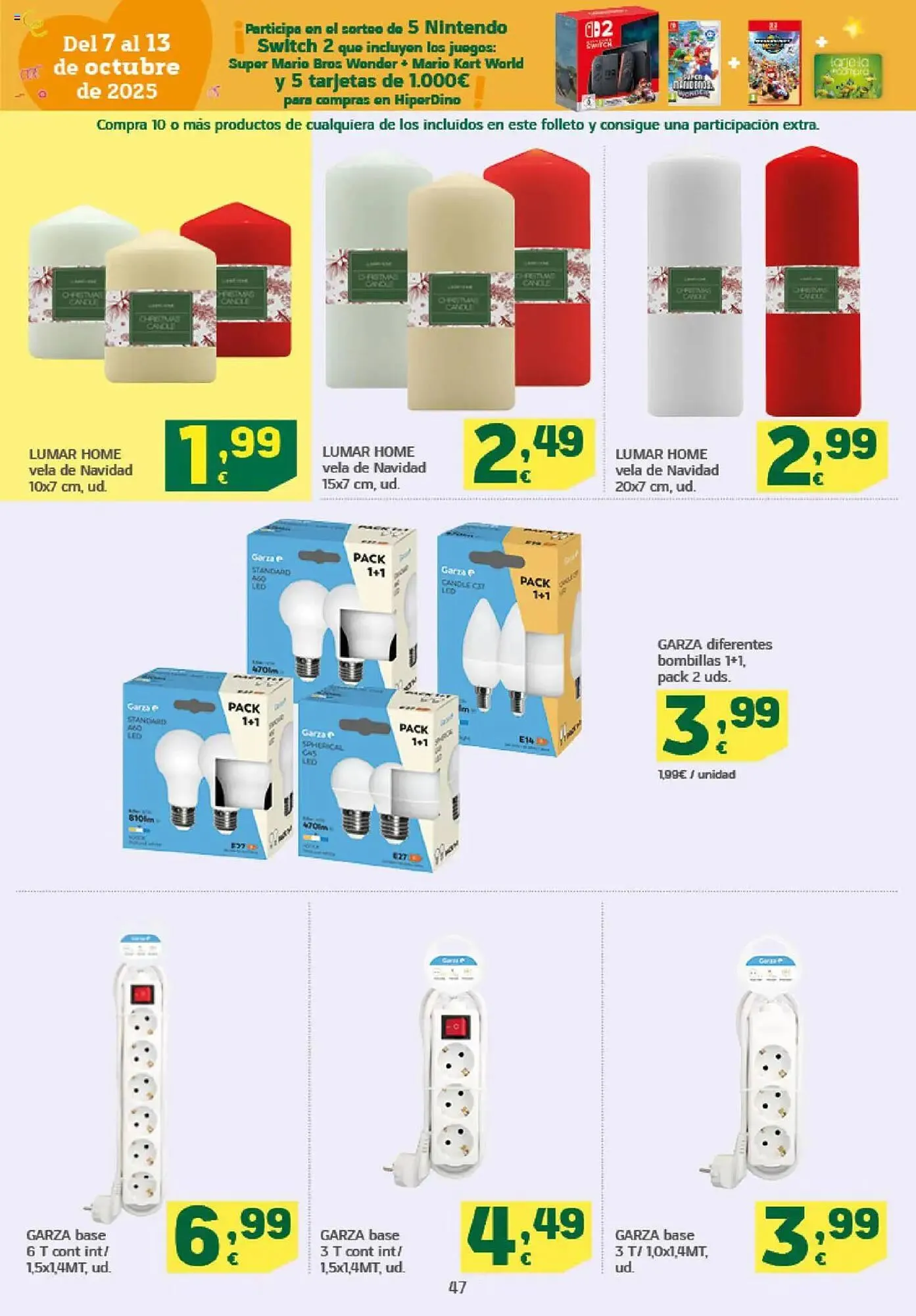 Catálogo de Folleto HiperDino 9 de octubre al 22 de octubre 2025 - Página 47