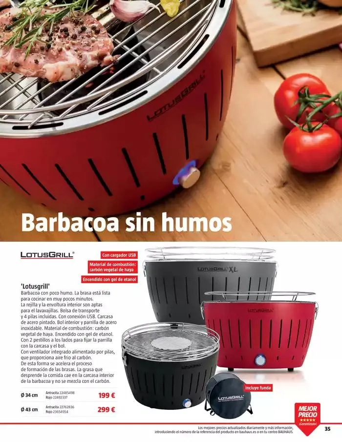 Catálogo de Barbacoas, cocinar al aire libre 8 de mayo al 6 de junio 2025 - Página 35