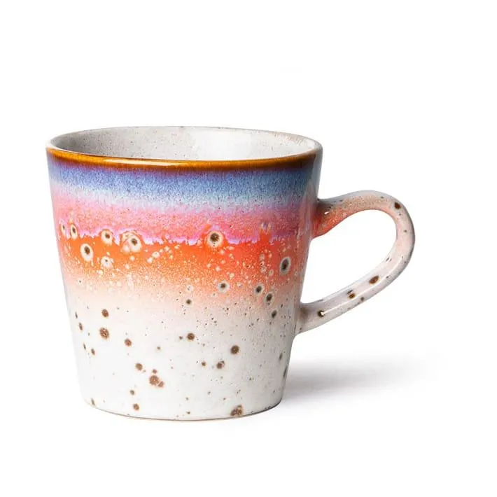 Taza de café americano 70's, 27 cl