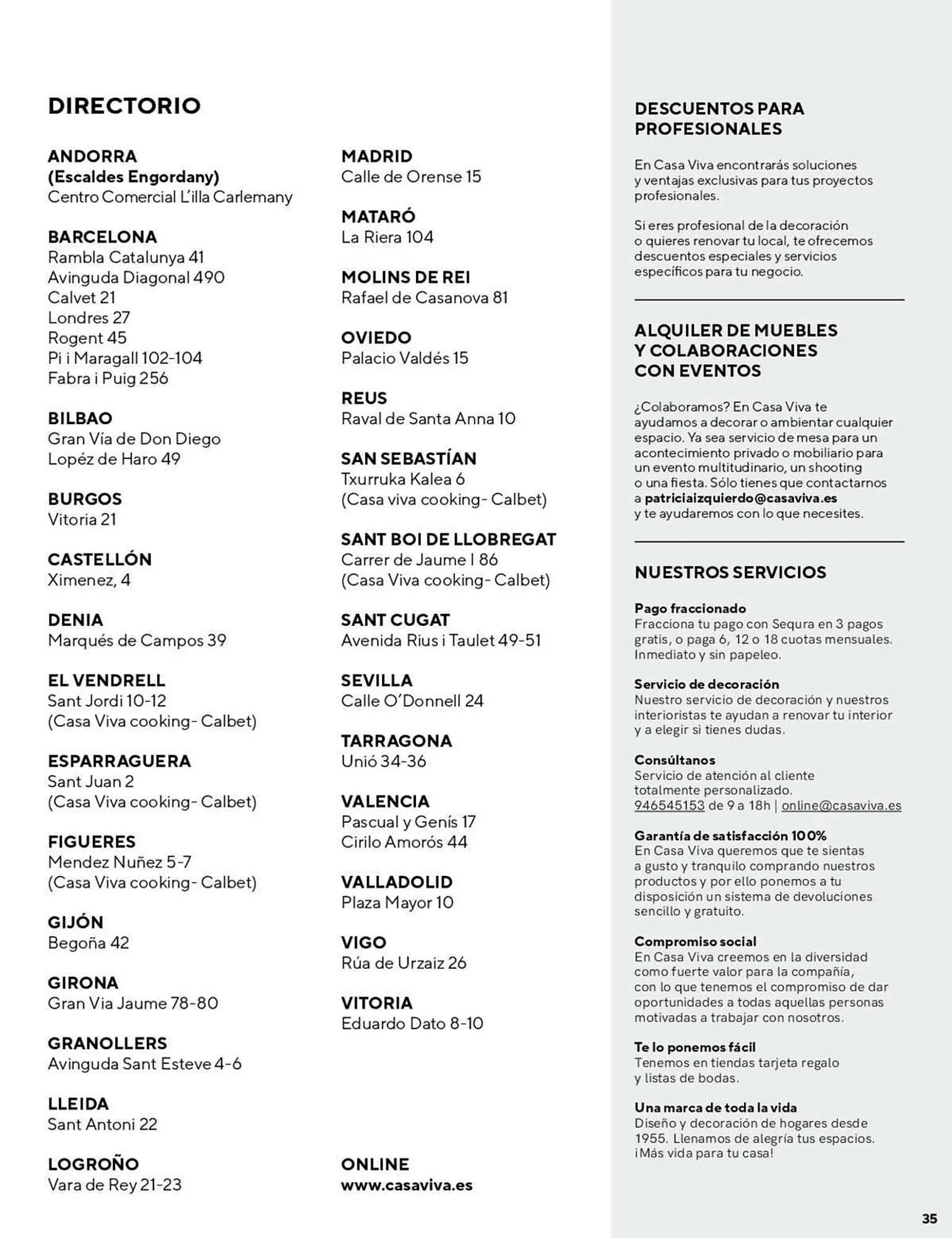 Catálogo de Folleto Casa Viva 1 de junio al 12 de julio 2023 - Página 35