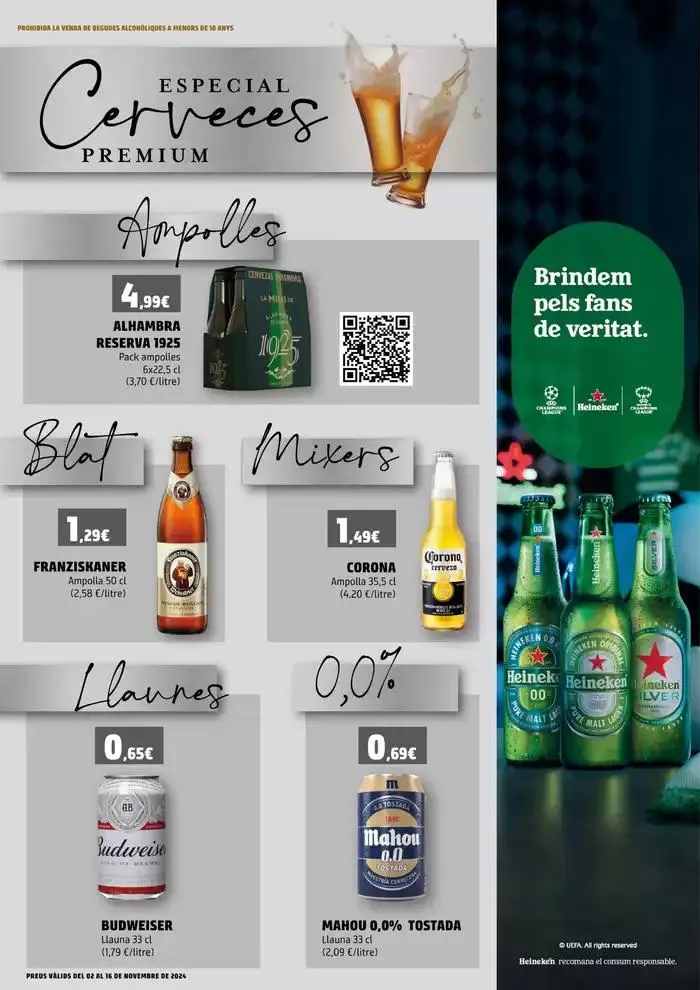 Catálogo de Ofertes Keisy Supermercats 28 de octubre al 16 de noviembre 2024 - Página 10