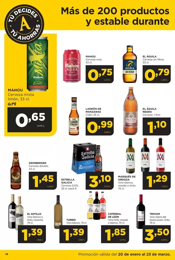 Catálogo de Tu decides tu ahorras 20 de enero al 23 de marzo 20 de enero al 23 de marzo 2025 - Página 14