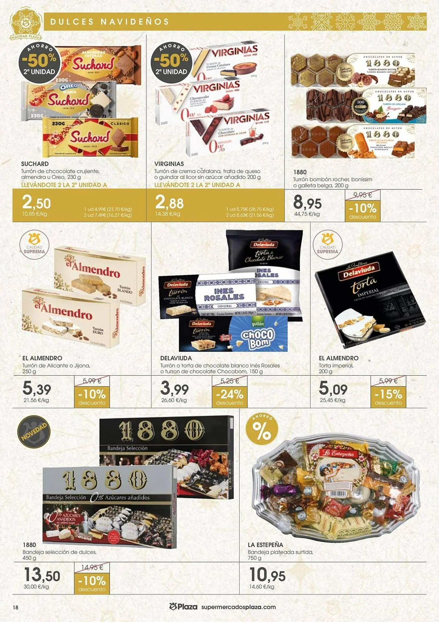 Catálogo de Folleto Supermercados Plaza 18 de diciembre al 7 de enero 2026 - Página 18