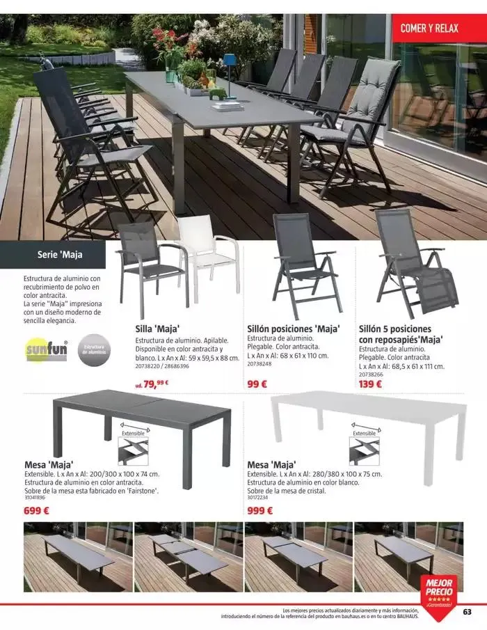 Catálogo de Bauhaus Verano 1 de junio al 31 de agosto 2025 - Página 63