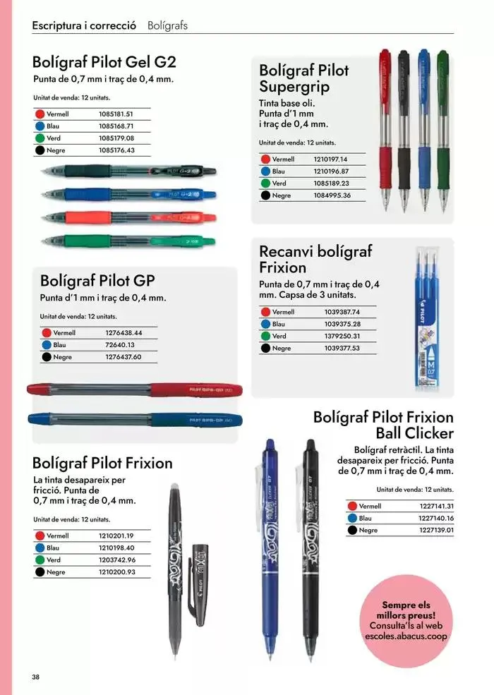 Catálogo de Catàleg Escolar 2025-2026 6 de mayo al 31 de diciembre 2026 - Página 40