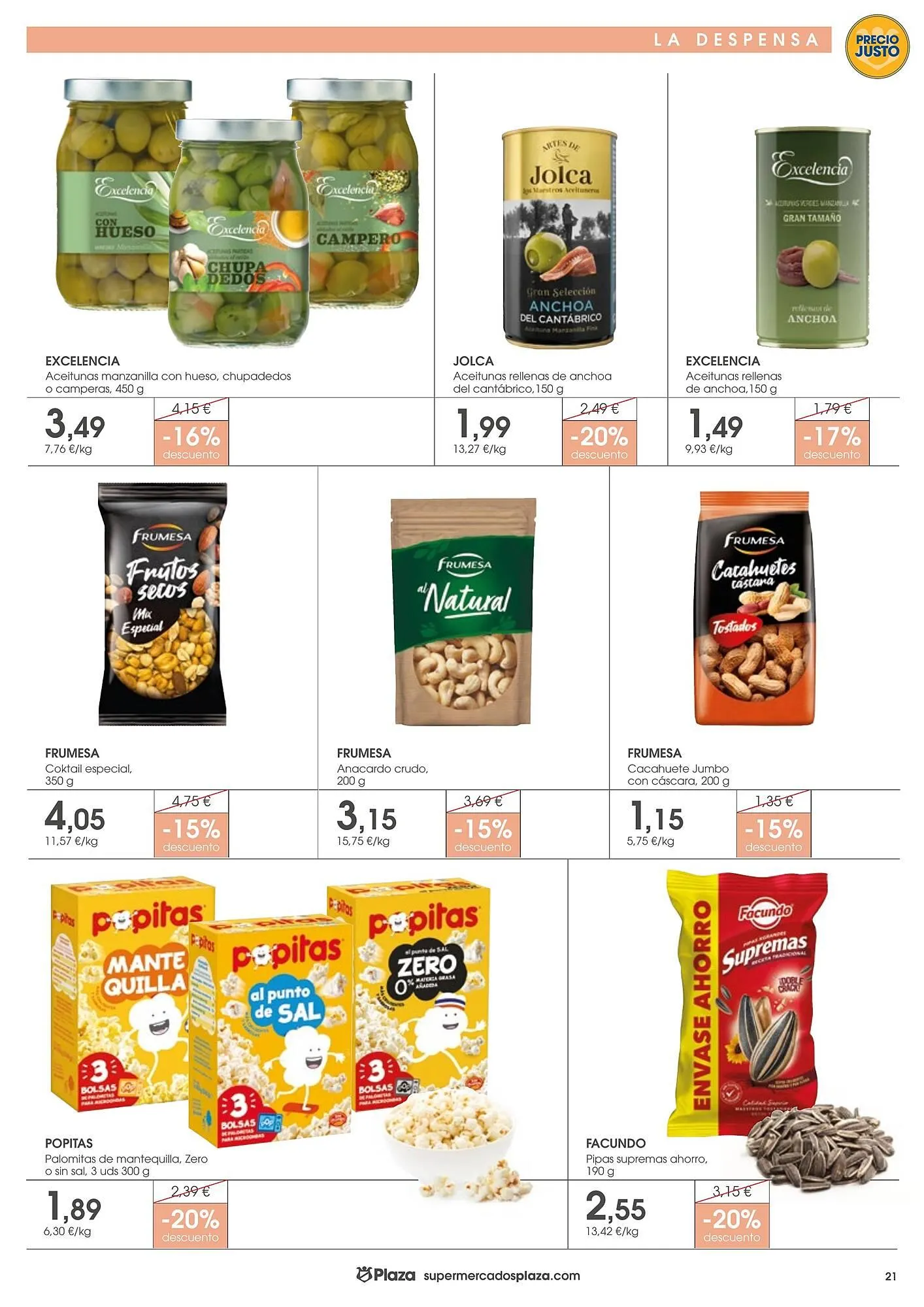 Catálogo de Folleto Supermercados Plaza 2 de octubre al 15 de octubre 2025 - Página 21