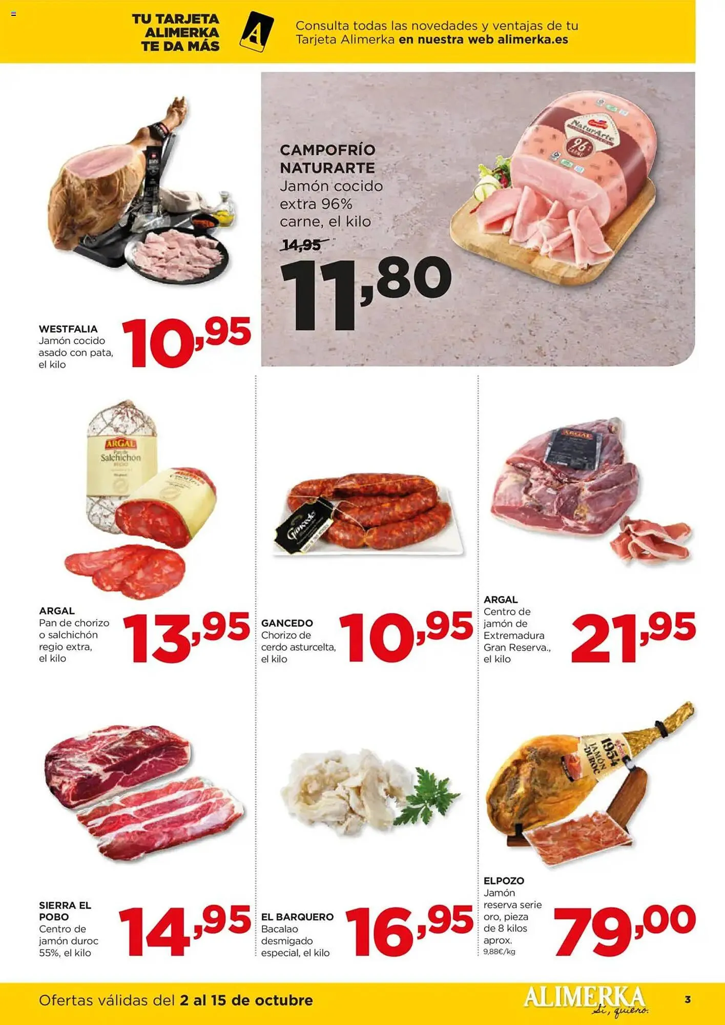 Catálogo de Folleto Alimerka 2 de octubre al 15 de octubre 2025 - Página 3