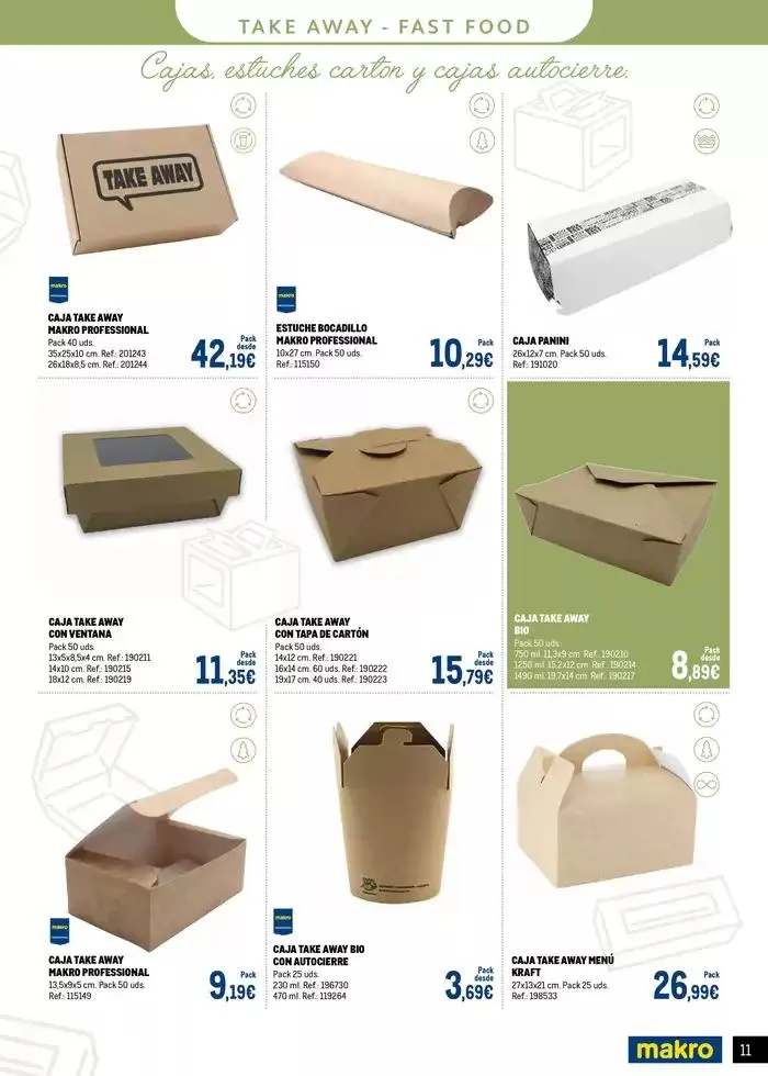 Catálogo de Catalogo Desechables Take Away Centro 20 de mayo al 1 de junio 2025 - Página 11
