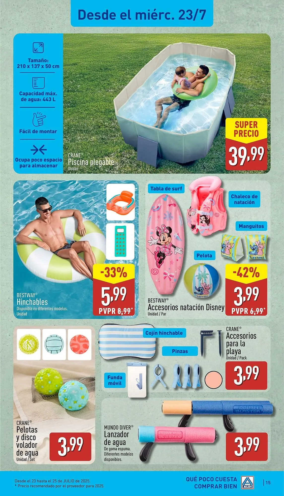 Catálogo de Folleto ALDI 21 de julio al 27 de julio 2025 - Página 15