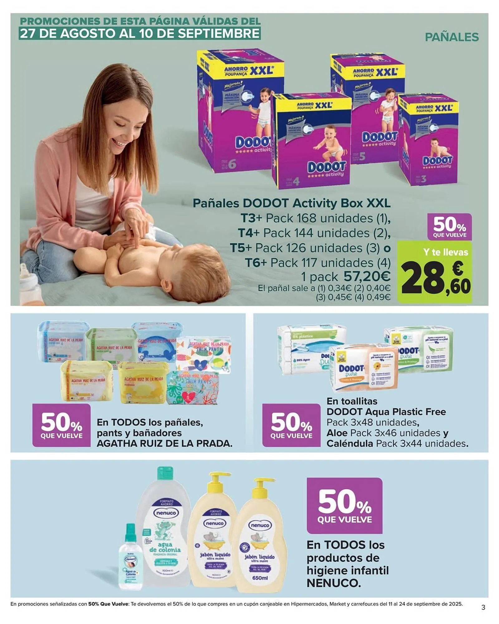 Catálogo de Folleto Carrefour 27 de agosto al 22 de septiembre 2025 - Página 3