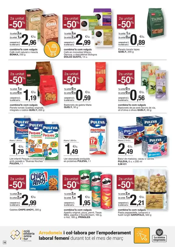 Catálogo de Ofertes vàlides del 18 al 31 de març 18 de marzo al 31 de marzo 2025 - Página 18