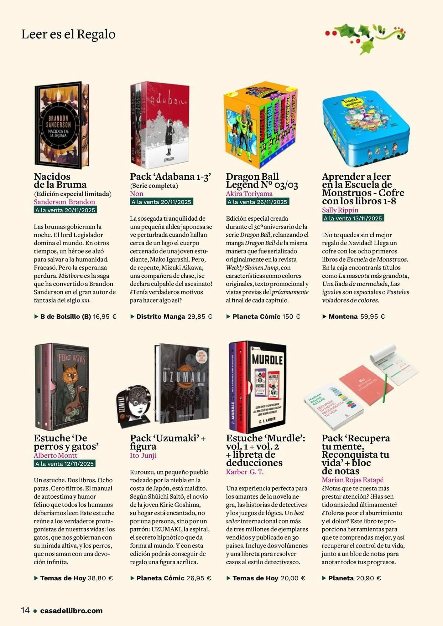 Catálogo de Catálogo Casa del Libro 19 de noviembre al 31 de enero 2026 - Página 14