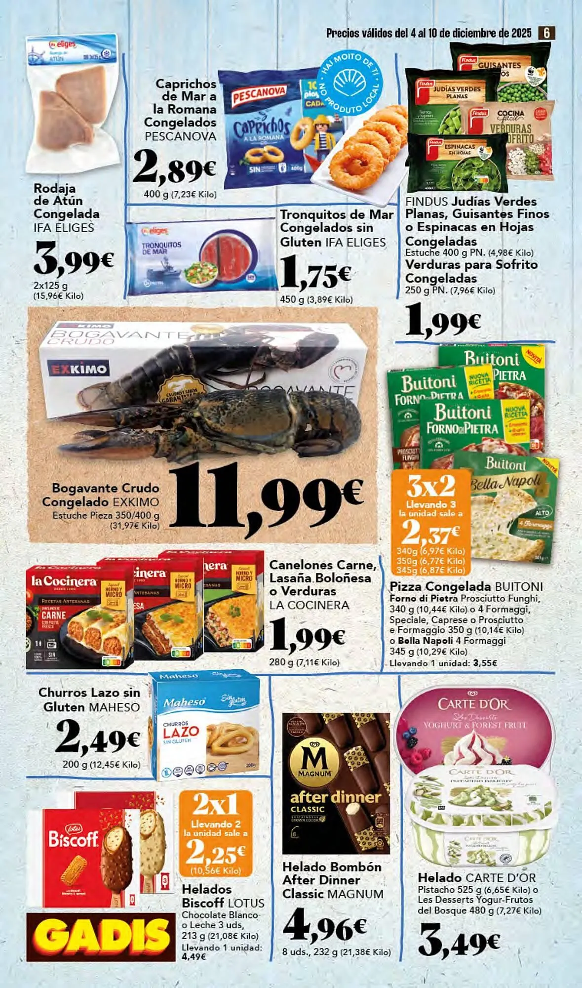 Catálogo de Folleto Gadis 4 de diciembre al 10 de diciembre 2025 - Página 6