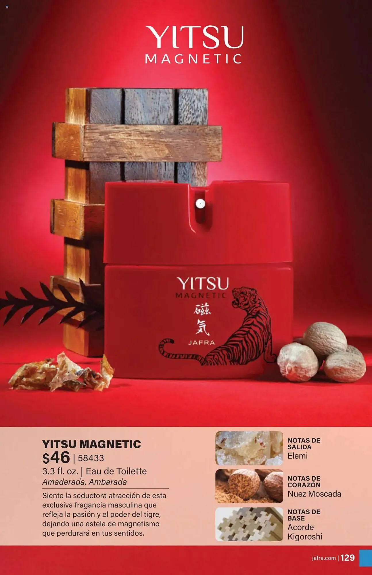Catálogo de Folleto JAFRA 1 de agosto al 31 de diciembre 2025 - Página 129