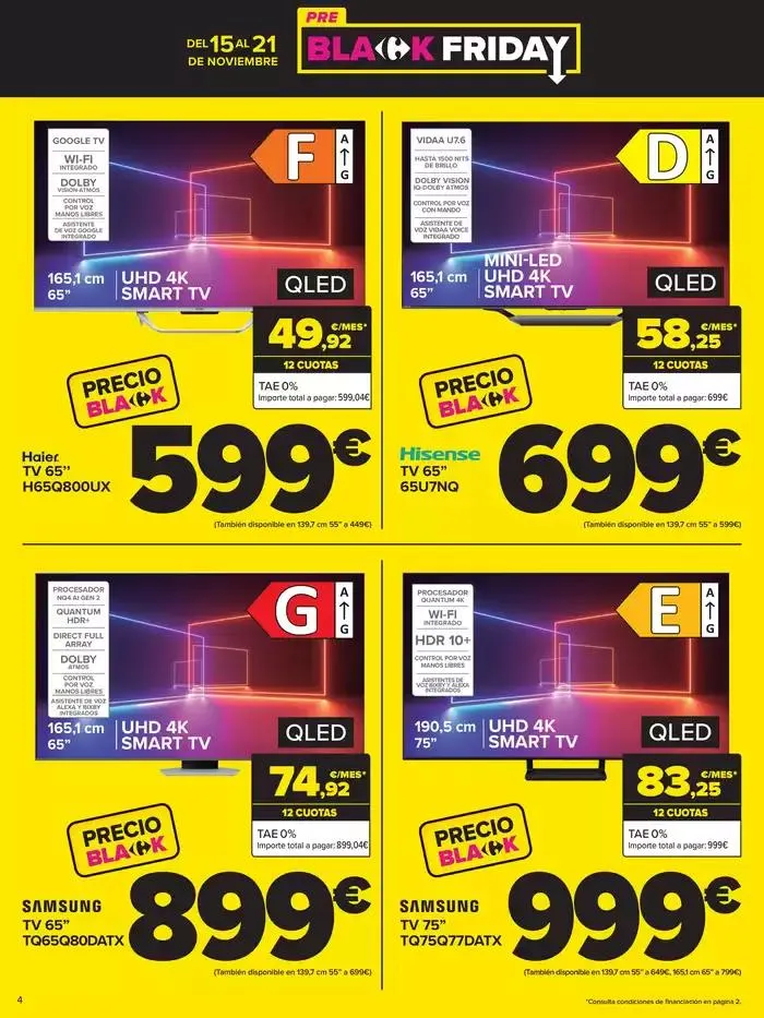 Catálogo de Pre black friday  15 de noviembre al 21 de noviembre 2024 - Página 4