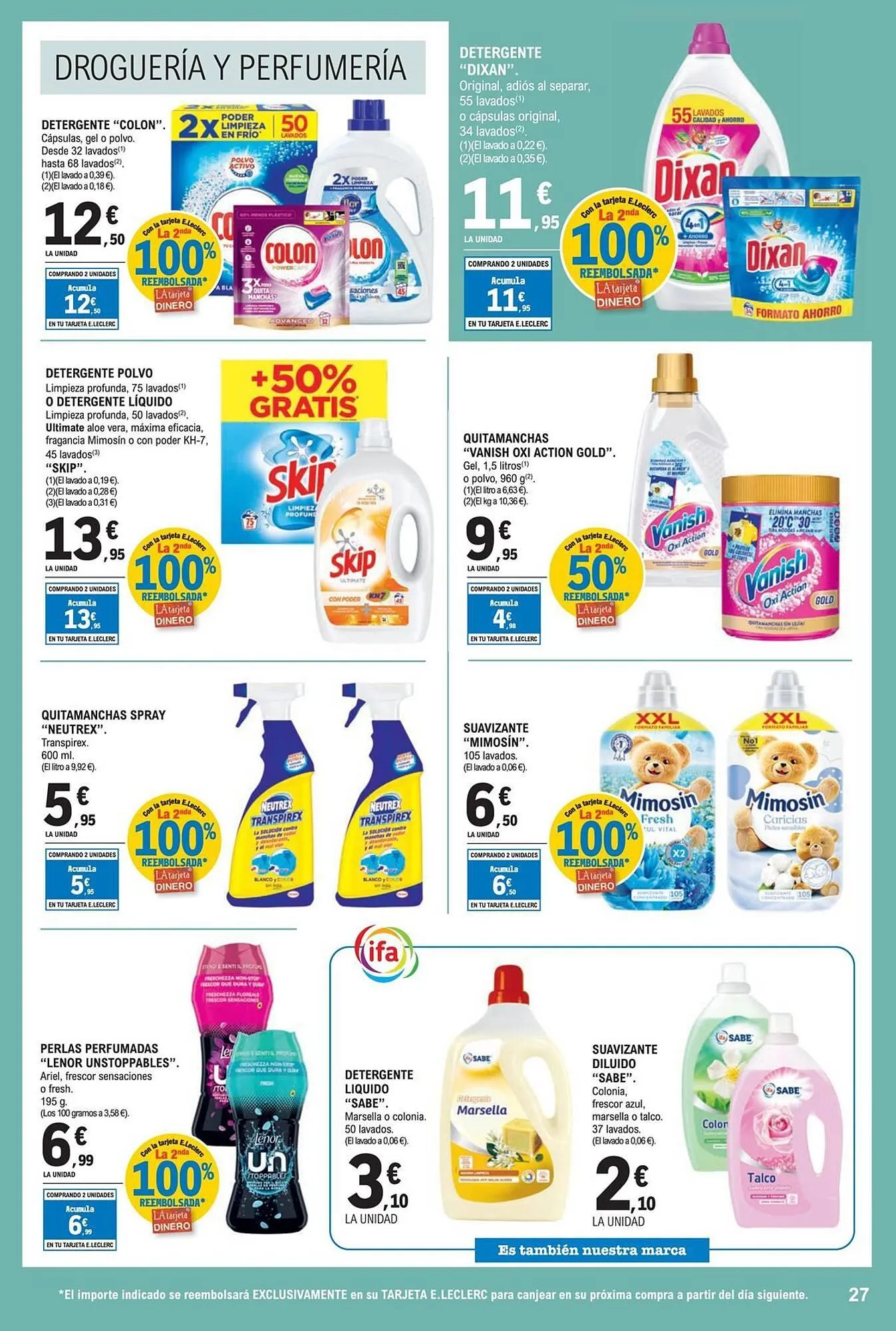 Catálogo de Catálogo E.Leclerc 11 de marzo al 22 de marzo 2026 - Página 27