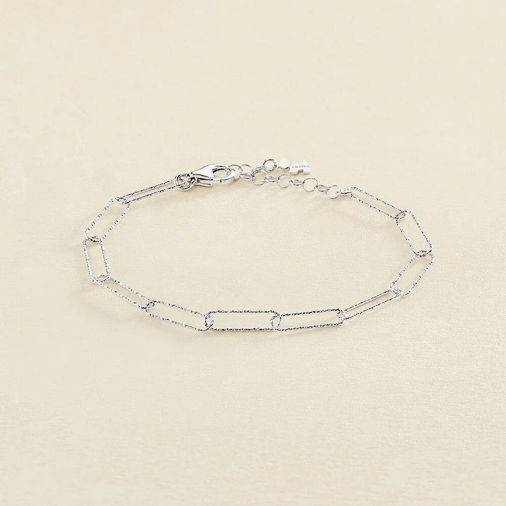 Pulsera de cadena SOLEA - Plata