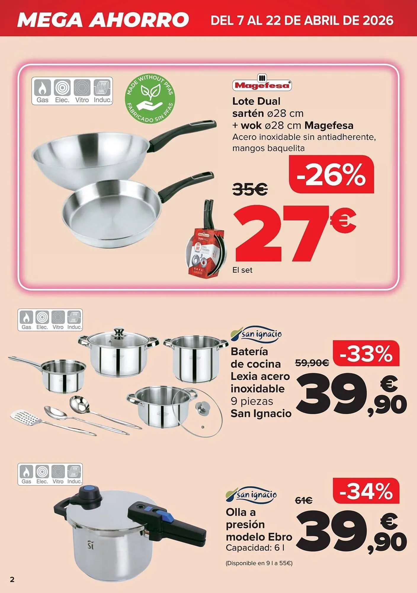 Catálogo de Folleto Carrefour 7 de abril al 22 de abril 2026 - Página 2