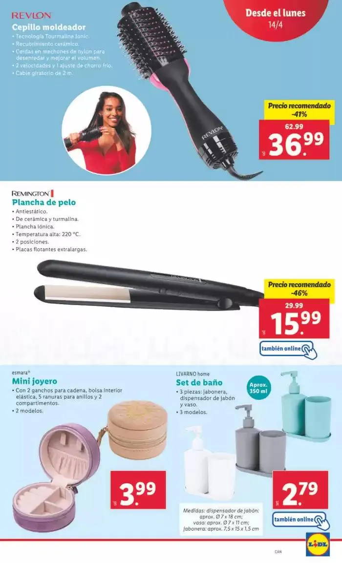 Catálogo de ¡Bazar Lidl! Ofertas válidas del 14/04 al 20/04 14 de abril al 20 de abril 2025 - Página 11