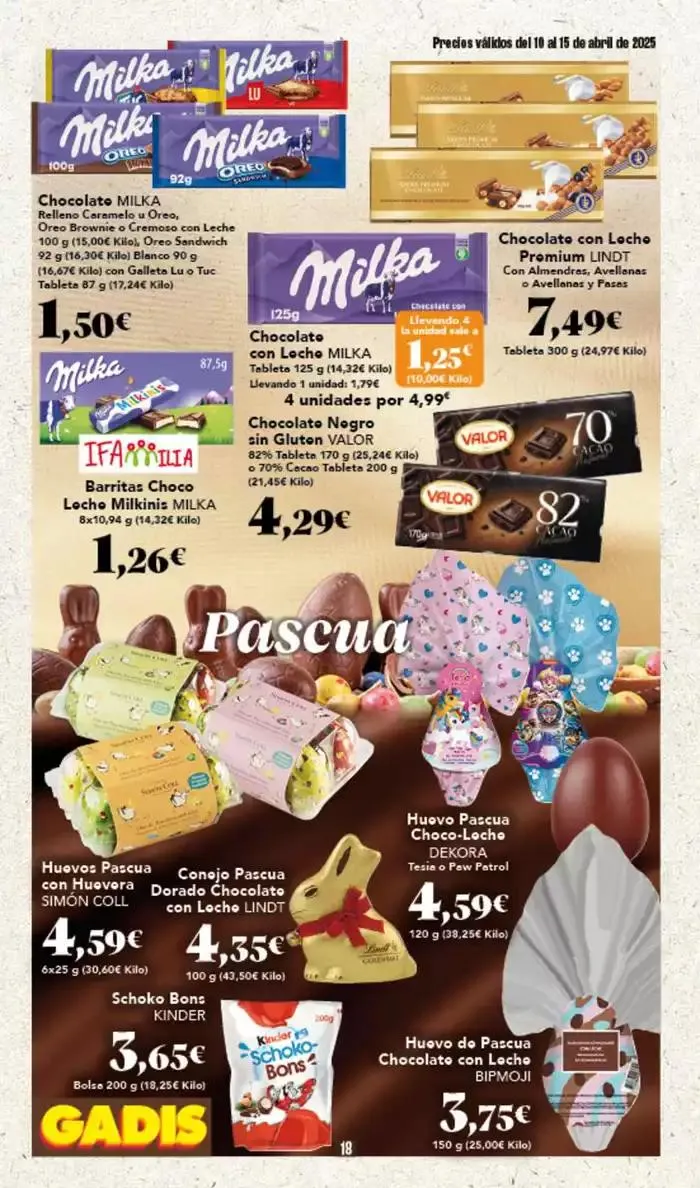 Catálogo de Precios válidos del 10 al 15 abril 10 de abril al 15 de abril 2025 - Página 18